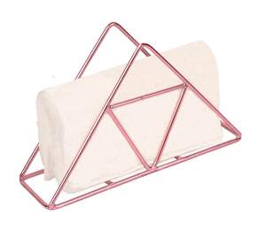 Porte-serviettes en or rose Organisateur de mouchoirs Porte-serviettes en métal Vente à chaud de la meilleure qualité Vaisselle Support de mouchoirs en papier à de bonnes affaires - Product Image 1