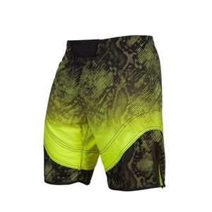 Shorts de combat MMA sublimés de conception personnalisée professionnelle hommes entraînement de Compression respirant Spandex Stretch MMA Shorts - Product Image 6