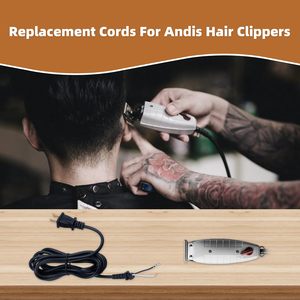 Cable de Repuesto para Cortadora de Cabello Profesional, 2 Hilos, Cuchilla de Acero Inoxidable Impermeable, Batería USB Eléctrica para Uso Doméstico y en Automóviles - Product Image 4