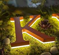 Letras de Canal LED de Instalación Impecable, Control Remoto, Impermeables IP65, Letrero Luminoso, Iluminación Publicitaria, Color Personalizado