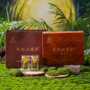 Extrait d'herbe de Dendrobium Officinale de style sauvage de Tianzhushan de haute qualité, planté artificiellement, séché à 99%, coffret cadeau - Product Image 1