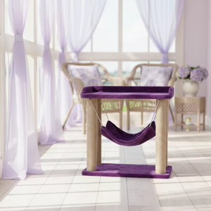 Amistar ลาเวนเดอร์ฝันคุณภาพสูงพร้อมเปลญวนแมวเกาสำหรับแมวทุกขนาด - Product Image 3