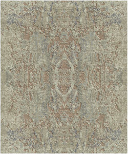 Juego de Alfombras de Lana Anudadas a Mano, Estilo Persa, Diseño Abstracto, Antideslizantes, Ecológicas, Pelo Mediano (12 mm), Sin Respaldo Artificial - Product Image 1