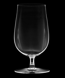 Verre à bière soufflé à la main borosilicate style coupé - Product Image 1