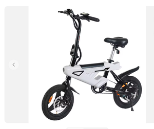 Vélo électrique pliable de ville avec livraison porte-à-porte, batterie au lithium 36V, 250W, double frein à disque, longue autonomie - Product Image 2