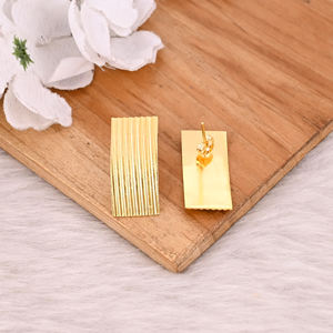 Pendientes de Botón de Latón de Primera Calidad, Elegantes, o Pendientes de Diseño, al por Mayor, Tamaño Personalizado, Gran Venta - Product Image 4