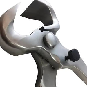 Professional Veterinary Stainless Steel Hoof Nipper Trimmer Easy <b>Grip</b> Jaws Horse Cattle Equipment Manual Power Source - Product Image 2