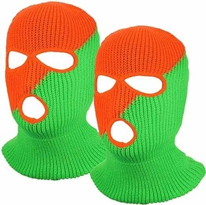 Custom 3 Hole Winter Balaclava Ski Mask Full Face Cover Warm Knitted Face Mask Outdoor Sports Unisex Wholesale Headwear - Product Image 5