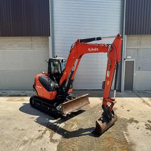 Mini excavadora sobre orugas Kubota 2017 de calidad superior, compra entrega rápida, peso de funcionamiento completo, motor, caja de cambios, bomba de engranajes - Product Image 6