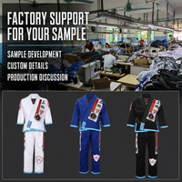 Échantillon de Kimono de Jiu-Jitsu Brésilien Personnalisé (BJJ Gi) – Tissage Perlé – OEM/ODM – Développement de Marque Privée – Commande d'Échantillon