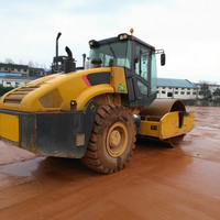 Compacteur de sol hydraulique d'occasion XS203J |   Rouleau vibratoire à tambour en acier simple de 20 tonnes pour projets routiers, équipement lourd