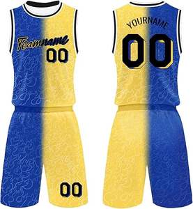 ชุดเครื่องแบบบาสเก็ตบอลแห้งเร็วพิมพ์ซ้ำได้ชุดเสื้อเจอร์ซีย์ย้อนยุคสำหรับนักศึกษาฤดูร้อน - Product Image 3