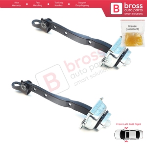 BDP1731-1 2 Piezas Freno de Puerta Delantera Conjunto Limitador Correa de Retención para Koleos II MK2 HC 2016 en adelante 804304684R - Product Image 3
