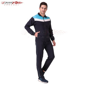 Breathable Men <b>Polyester</b> <b>Tracksuit</b> With Adjustable Waist And Elastic Cuffs For Athletic Comfort Stylish Men <b>Polyester</b> <b>Tracksuit</b> - Product Image 2