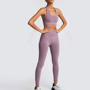Conjunto de yoga para mujer de la colección 2024 de estilo único y altamente moderno más vendido al mejor precio al por mayor - Product Image 5