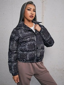 Meilleures ventes Veste matelassée chaude d'hiver pour femmes Vente en gros Vestes à bulles à prix réduit au design personnalisé pour femmes - Product Image 4