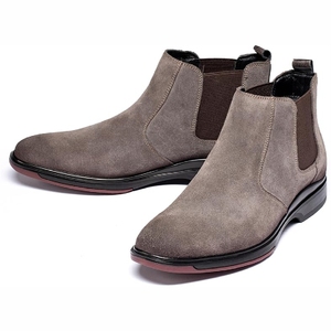 Best selling Leather Shoes Comfortable Anti Slip Walking Style Breathable Casual Men's leather shoes - Product Image 5