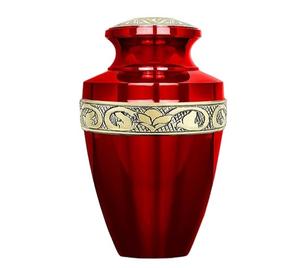 2024 mejor diseño directamente de la urna de recuerdo de cremación de metal de fábrica en urnas de recuerdo de mascotas de metal hechas a mano para cenizas de mascotas - Product Image 1