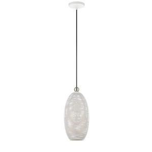 Lampe suspendue en métal de conception de treillis en laiton AK en pièce maîtresse décorative finie grise pour la décoration intérieure de la maison - Product Image 3