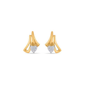 Modernos Pendientes de Mariposa para Mujer - Latón Chapado en Oro con Detalles de Perlas y Circonitas - Product Image 3