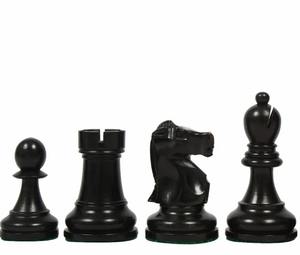 Reproduction de luxe des pièces d'échecs Fischer Spassky Staunton en bois d'ébène et de buis, roi de 3,7 pouces, au meilleur prix - Product Image 3