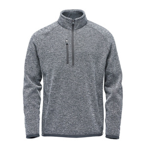 Sweat-shirt à demi-zip de haute qualité pour homme, mode, broderie, pull en tricot, sweat-shirt décontracté en polaire technique pour homme - Product Image 1