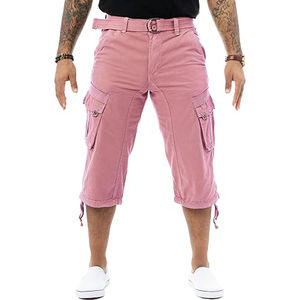 Hot Selling High Street Fashion Canvas Mid Waist Vintage <b>Men's</b> <b>Long</b> <b>Shorts</b> Custom Logo High Quality Best Design - Product Image 1