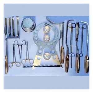 Juego de Instrumentos de Cirugía Mamaria Premium Solz de 24 Piezas, Juego Completo de Instrumentos de Cirugía Mamaria de Acero Inoxidable, Instrumentos de Cirugía Plástica con Certificación CE - Product Image 1