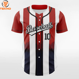 Vente en gros de dernière conception maillot de baseball à séchage rapide pour hommes, vêtements de sport de meilleure qualité, nouveauté avec service OEM ODM - Product Image 1