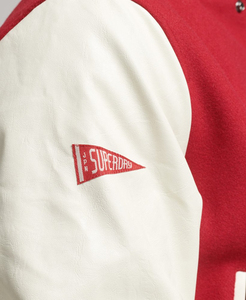 Top Vente Hommes Premium Qualité Laine Toile Varsity Veste Personnalisable Conception Tendance Chaude Matériau Frais Bas Prix Avant - Product Image 3