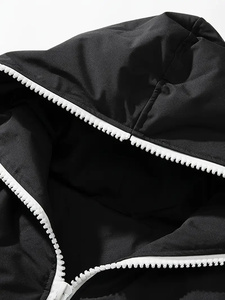 Chaqueta acolchada de talla grande para hombre, chaqueta de cuero cálida con burbujas impermeable de invierno personalizada con decoración de piel, venta al por mayor, novedad - Product Image 5