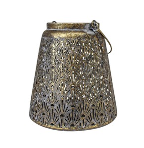 Diseño de lujo Hierro Metal y vidrio Té Luz Votiva Fabricante Última llegada Hecho a mano Metal Té Luz Votiva. - Product Image 4