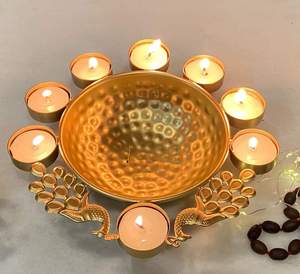 Luz de té Urli de hierro envejecido personalizada para decoración del hogar, técnica de grabado impresa UV, imitación de Metal antiguo flotante - Product Image 1