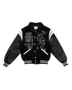 Vêtements pour hommes Vestes Letterman Vestes de baseball Letterman en satin Vestes universitaires bombardier en satin unisexe personnalisées - Product Image 4