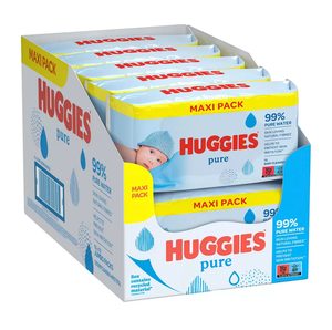 Compre Huggies Pure Baby Wipes Sin Fragancia Suave Limpieza Baby Safe Formula Ahora en Stock Opción Al por Mayor Entrega Rápida Disponible - Product Image 1
