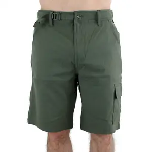 Gerry Venture celana pendek pria, celana pendek pria nyaman 2 cara peregangan pinggang dapat disesuaikan, 10 inci gaya kantong kargo antilembap
