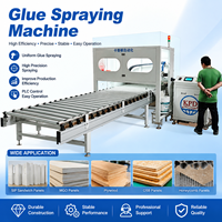 Machine de pulvérisation de colle haute précision 2K pour la production de panneaux de contreplaqué, MDF, OSB, panneaux de particules et applications de stratification du bois