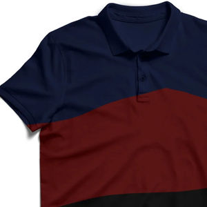 Polo de manga corta con logotipo de empresa manufacturera de alta calidad 2025 para hombres - Product Image 6