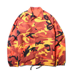 Mode Camouflage Travail Nylon Coaching Veste Softshell Imprimé Unisexe En Gros 2025 Formation Entraîneurs De Sport Vestes - Product Image 1