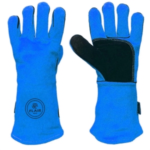 Gants de protection contre les chocs en cuir de vachette robustes Gants de travail de soudage thermique confortables pour une utilisation quotidienne décontractée et extérieure - Product Image 3