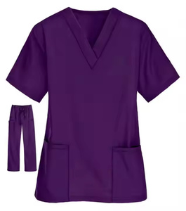 2025 Haute Qualité-Uniformes Unisexe Scrub Set à Vendre-Nurse Scrubs-Vêtements de gommage médical en gros Taxes les plus bas - Product Image 5