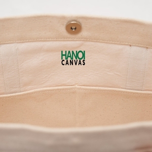 Customized Eco-Friendly Canvas Tote <b>Bag</b> Lightweight Cotton Shoulder <b>Bag</b> Custom Logo Versatile <b>Reusable</b> <b>Shopping</b> <b>Bag</b> Vietnam OEM - Product Image 5