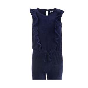 Tuta in Velluto Blu Epic Threads per Neonata, Design con Volant, Maniche Corte, Pantaloncini per Estate e Inverno, Taglia Piccola - Product Image 2