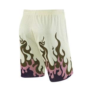 Factory Made Custom High Quality Sublimated <b>Mesh</b> <b>Shorts</b> Basketball Workout Fitness Gym Comfort Elastic Waistband Casual <b>Shorts</b> - Product Image 4