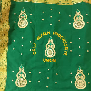 Tissu de luxe Intorica George pour broderie asoebi - Product Image 1