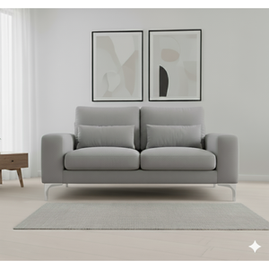 Pieds de meuble en plastique minimalistes en forme de T, robustes, argentés, 12 cm, pour canapé et armoire, pour salon - Product Image 3