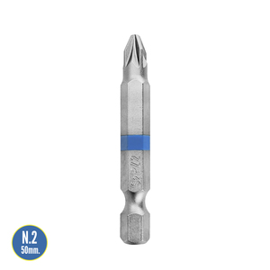 Cacciavite Pozidriv Lungo N. 2 (2 Pezzi) Acciaio al Cromo Vanadio S2 - Product Image 2