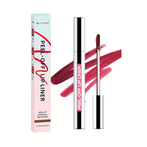 Le crayon à lèvres à surface mate n'est pas facile à estomper, ne laisse pas de traces sur la tasse, est waterproof et ne retire pas le maquillage. - Product Image 5