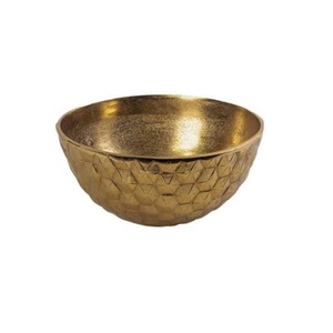 Cuenco de madera hecho a mano con acabado natural profundo para el hogar, hoteles, restaurantes, elegante Frutero de Metal, mesa de cena - Product Image 3
