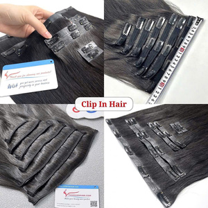 Extensions de cheveux vietnamiens à clipser Volume et longueur instantanés en quelques minutes Prix de gros - Product Image 1